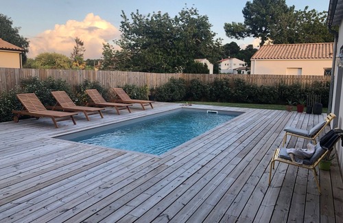 Saint-Augustin Villa | Beautiful ZEN villa, 6 travellers, 3 bedrooms, swimming pool, enclosed garden