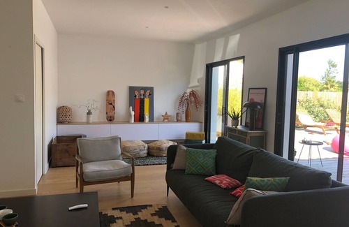 Saint-Augustin Villa | Beautiful ZEN villa, 6 travellers, 3 bedrooms, swimming pool, enclosed garden