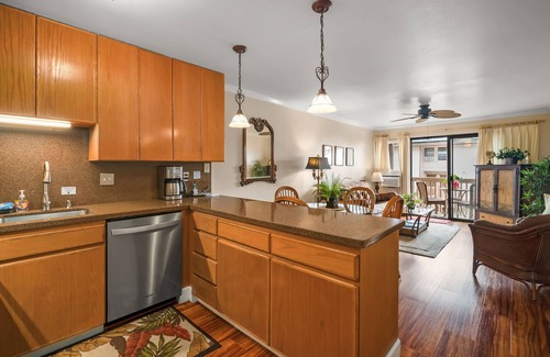 Nawiliwili Condo | Beautifully decorated in Hawaiian style.