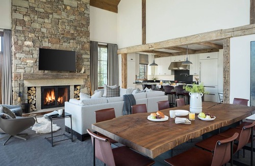 Teton Village Villa | Beautifully furnished lodge located at Shooting Star in Teton Village