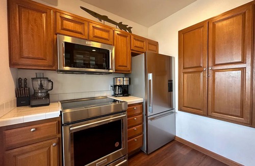 Avalon Condo | Beautifully Remodeled Premium Ocean View Condo with Fireplace and Golf Cart!