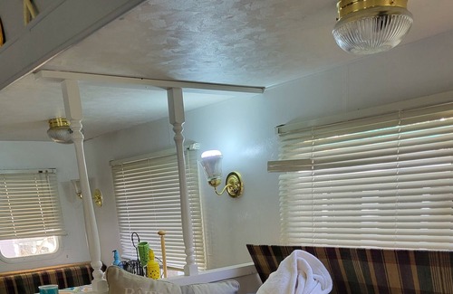 Kennebunk RV Rental | Beautifully remodeled camper in fun family friendly park
