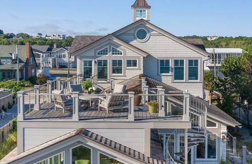 Gloucester House | Beautifully renovated OCEAN-FRONT luxury home on private beach