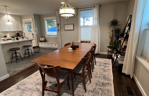 Hilltop House | Beautifully renovated 100yr old craftsman home near Stadium District.