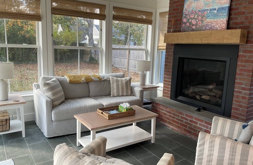 Edgartown House | Beautifully renovated coastal home in Edgartown Village with pool and ferry tix
