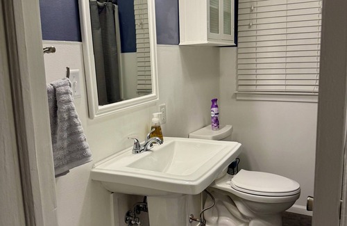 Dickinson House | Beautifully restored, fully furnished 3 bedroom home one block from downtown