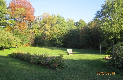Ithaca Apartment | Beauty & tranquility awaits you at Ellis Haven guest suite with kitchen & pool