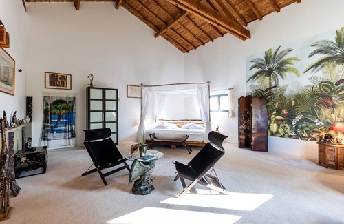 Bazas Bed & Breakfast | Bed and Breakfast 'Le Palmier Exotique' with Shared Pool, Shared Terrace, and Wi-Fi