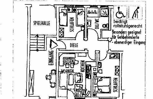 Muhr am See Apartment | Bedingt-rollstuhlgerechte Ferienwohnung für 1-4 Personen