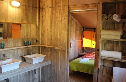 Malinha Cabin | Bedouine style glamping lodge in mini resort.