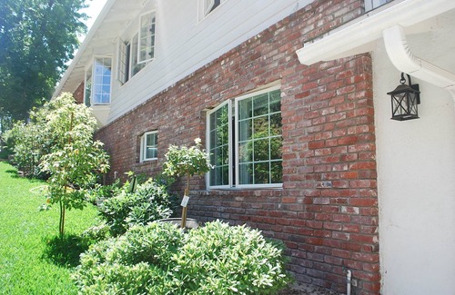 La Canada Flintridge House | Bedroom and Living Room for a quiet guest.