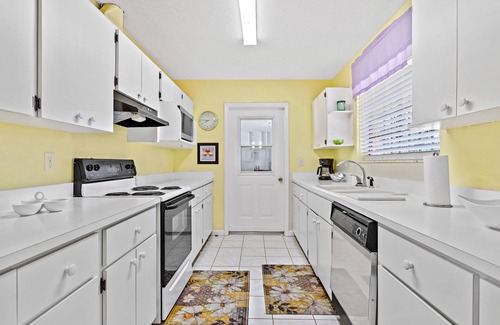 Wabasso House | Behind Closes Doors just 4.5 miles away from the beach!