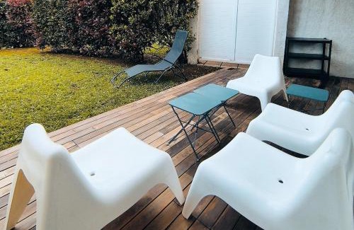 Poggio-Mezzana Apartment | bel appartement avec jardin