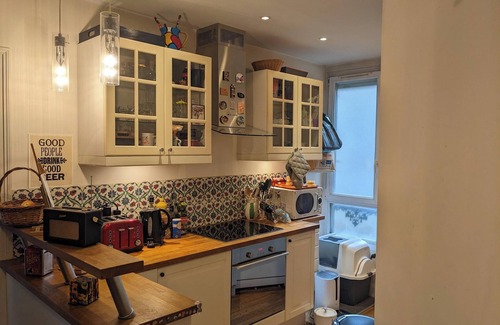 Porte de Clichy Apartment | Bel Appartement Haussmannien Batignolles Paris 17