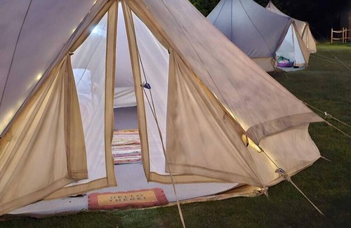 Durrington RV Rental | Bell Tent with Country View