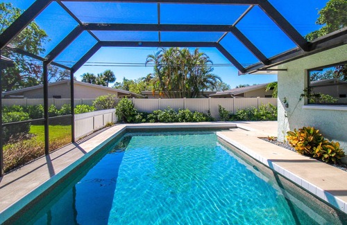 Golden Beach House | Bella Paradiso: Exquisite 5 BR Pool Home with Private Beach Access