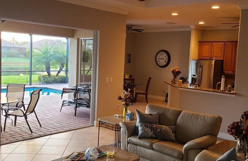 Estero House | Bella Terra 4 Bdrm Estate Pool Home with Lake View