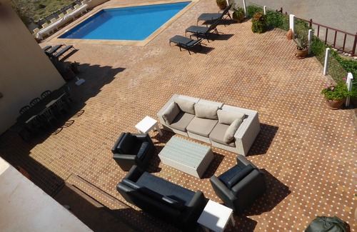 Tnine Aglou Villa | Belle Villa Face à L'océan Avec une Piscine Privée. 4 km South of Aglou