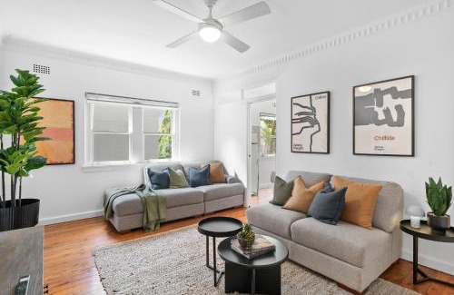 Bellevue Hill Apartment | Bellevue Hill 3BR Escape with Full kitchen