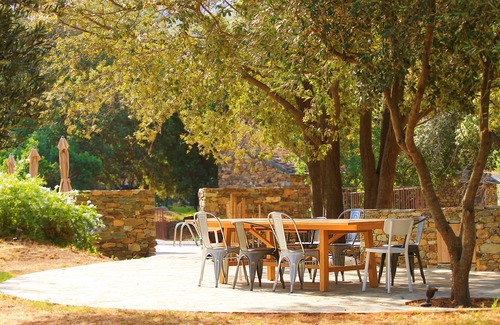 Barbaggio Villa | Bergerie contemporary 225m2, 4 bedrooms, 3 bathrooms, wifi, heated pool