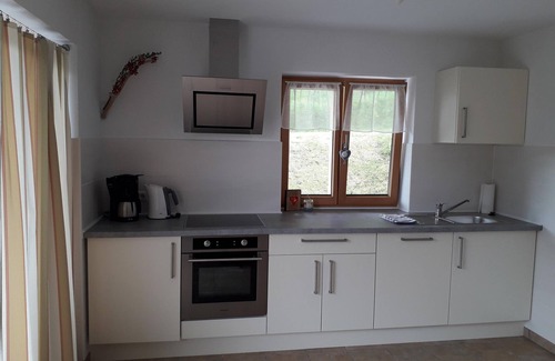Wallgau Apartment | Berglust, house - "Berglust Nr. 1", apartment, shower, WC, 2 bedrooms