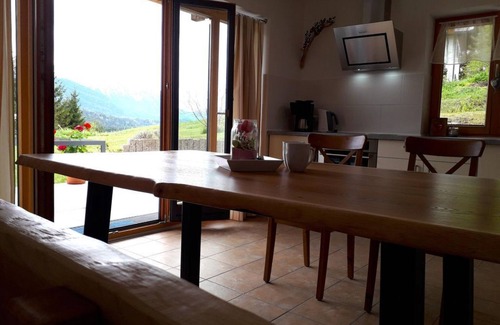Wallgau Apartment | Berglust, house - "Berglust Nr. 1", apartment, shower, WC, 2 bedrooms