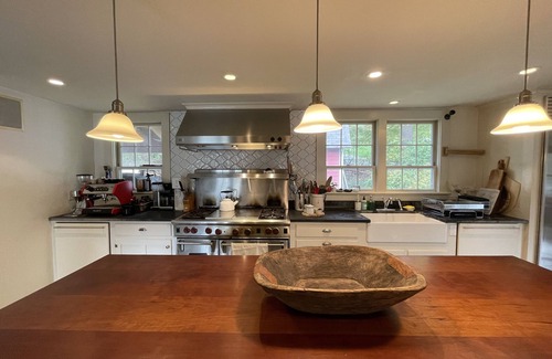 Canaan House | Berkshires Lake House With Private Dock, gunite pool, and Chefs Kitchen