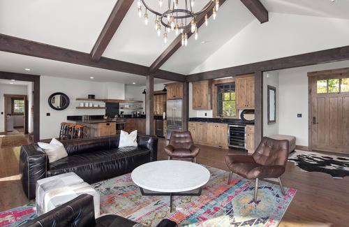 Whitefish Apartment | Bespoke Whitefish Home | Lakeside Trails, Boating by Day & Fireplace Evening
