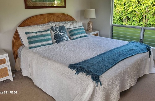 Hanalei Palms House | Best beach location! Mtn views! TVNC1320 TA-GE Tax 039-848-7552-01 Tsunami zone