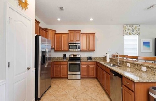 Davenport Villa | ☆Best location directly at the Clubhouse☆ 8 bedrooms, 2 playrooms, swimming pool, close to Disney!
