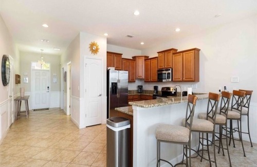 Davenport Villa | ☆Best location directly at the Clubhouse☆ 8 bedrooms, 2 playrooms, swimming pool, close to Disney!