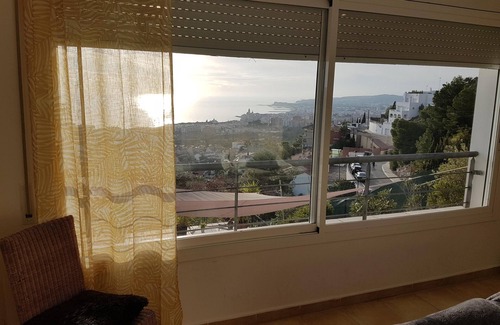 Sitges Villa | Best location Sitges-Wonderful Villa Sunlight (Ibiza Style) Pool & Stunning view