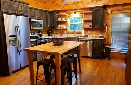 Epworth Cabin | Best river access on Fightingtown Creek! Stocked trout stream! Family perfect!