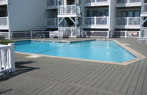Ocean Isle Beach Condo | Best View at Ocean Cove! End Unit Oceanfront Condo with pool & easy beach access