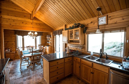 Estes Park Cabin | BEST VIEW in Estes Park! 2nd of 2 adjacent STUNNING cabins on Lake Estes #3449