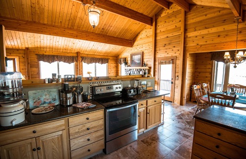 Estes Park Cabin | BEST VIEW in Estes Park! 2nd of 2 adjacent STUNNING cabins on Lake Estes #3449