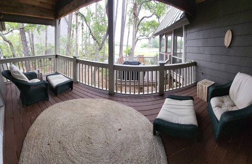 Vanderhorst Plantation House | Best views of tidal river & Ocean Course, wlk to beach, private dock, Super Home