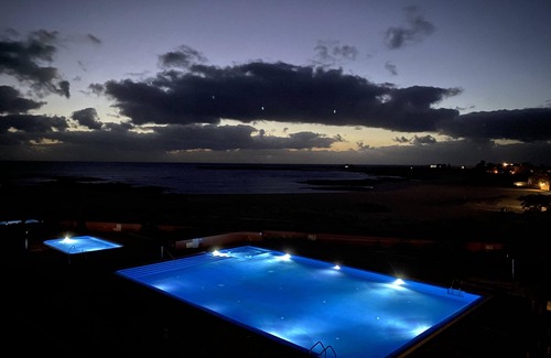 El Cotillo Apartment | Best views & terrace at Marfolin beach resort
