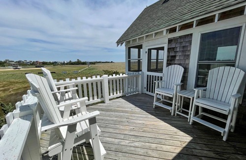 Ocracoke House | Beyond Buxton: Dog friendly, casual comfort, decks, marsh views.