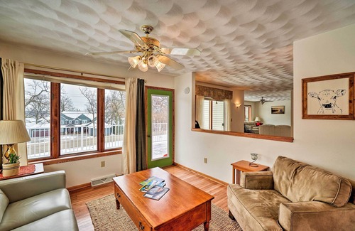 Green Lake House | Big Green Getaway w/ Lake Views & Wraparound Deck!