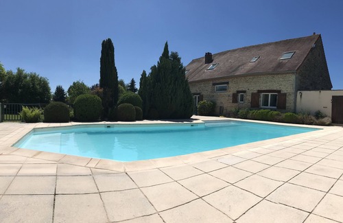 Effiat House | Big house Covered Motorized Swimming Pool Spa Puy-De- Dôme Vichy Clermont-Ferrand