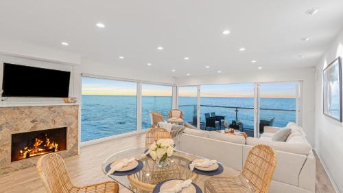 Eastern Malibu House | Big Rock Beach Retreat with Oceanfront Balconies Direct Beach Access Sweeping Sunset Views Pacific Coast Outlook by AvantStay