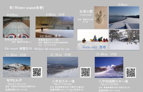 Aomori Apartment | Big Stone Tsukuda 45平米 2SDbed 2For3F