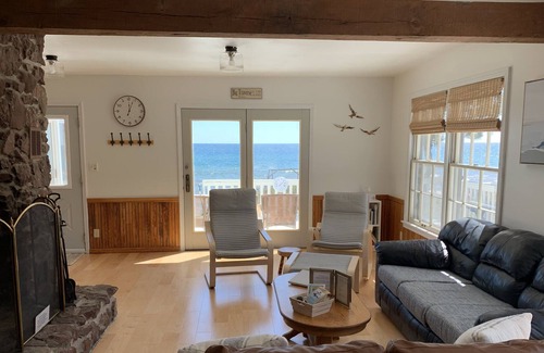 Lake Linden House | Big Traverse Bay Beach House. Book now for fall!!