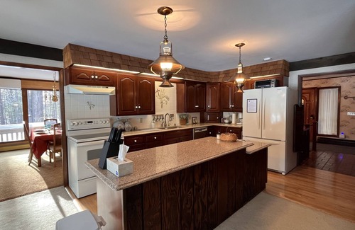 Mancelona House | Big Twin Lodge - Lake Life, Off-Roading, Snowmobiling, Wooded Seclusion!