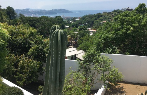 Abelardo L. Rodriguez House | Big view, Casa Vista, Santiago is 250 ft above Santiago Bay with amazing 180 degree views, 3 palapa's, pool and beaches within sight