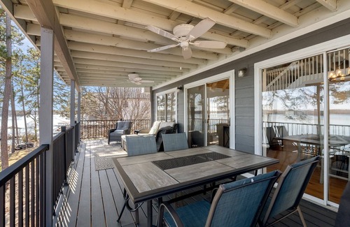 Seneca House | BIG WATER VIEWS from this waterfront home on Lake Keowee. Close to Clemson.
