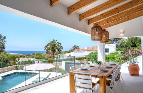 Binibeca Villa | BINI CALA - Modern 4 bedroom villa 300m to Binibeca Beach