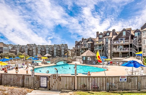Duck Condo | BIS-Duck Resort - 2BR/2BA - First Floor Unit, Close to Pool and Beach!