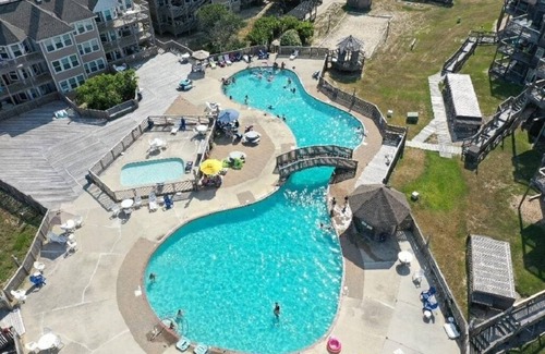 Duck Condo | BIS-Duck Resort - 2BR/2BA - First Floor Unit, Close to Pool and Beach!
